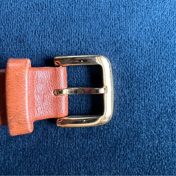 Kate Spade Metro Moon Phase Watch- luggage leather strap - needs battery main image 9